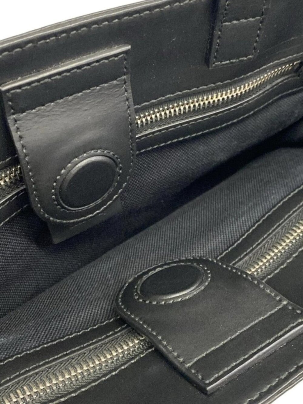 GUCCI GG Plus/GG Supreme 495559 Dark Gray Black Multi PVC Leather Tote Bag - Picture 10 of 15